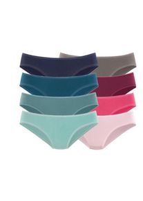 Vivance, Damen Bikinislip, Marine / Hellbraun / Petrol / Jade / Rosa / Weinrot