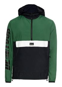 Only & Sons Only & Sons, Herren Jacke 'WAYNE ANORAK', Dunkelgrün / Schwarz / Weiß