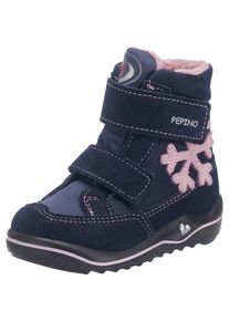 Pepino, M&auml;dchen Winterstiefel, Blau / Hellpink