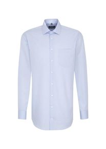 Seidensticker, Herren Hemd, Hellblau