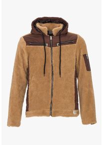 PLUS EIGHTEEN, Herren Jacke, Camel / Braun
