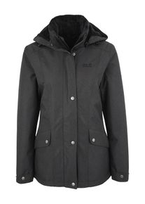 Jack Wolfskin, Damen Parka 'PARK AVENUE', Anthrazit