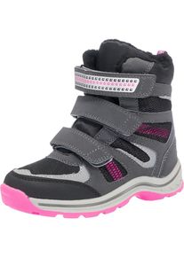 Killtec, M&auml;dchen Winterstiefel 'Zany', Grau / Pink