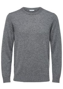 Selected Homme, Herren Strickpullover, Graumeliert
