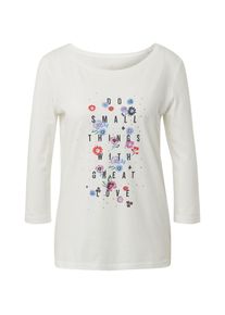 Tom Tailor, Damen T-Shirt, Mischfarben / Offwhite