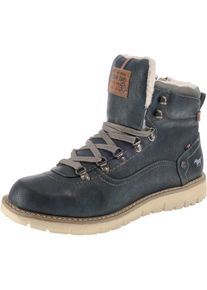 Mustang, Herren Winterstiefel, Dunkelblau