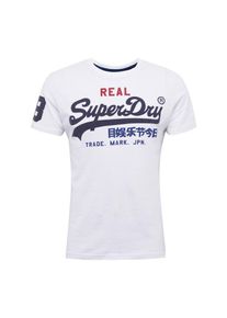 Superdry, Herren T-Shirt 'VINTAGE LOGO TRI TEE', Blau / Wei&szlig;