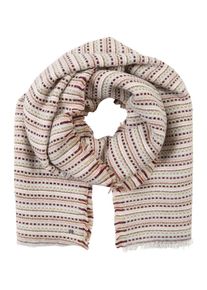 Esprit, Damen Tuch, Beige / Koralle / Perlweiß