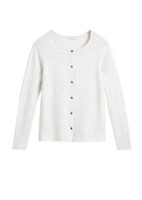 Sandwich, Damen Strickjacke, Wollweiß