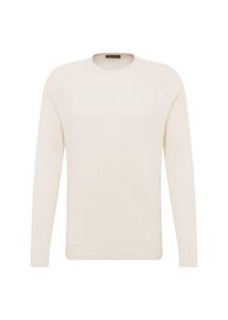 Review, Herren Pullover 'CN SUMMER STRCTR', Eierschale