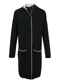 Heine, Damen Strickmantel, Schwarz