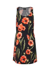 Forvert, Damen Kleid 'Batu', Grün / Rot / Schwarz