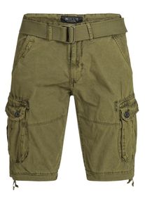 INDICODE JEANS, Herren Shorts 'Bolton', Khaki