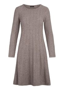 Apart, Damen Strickkleid, Taupe