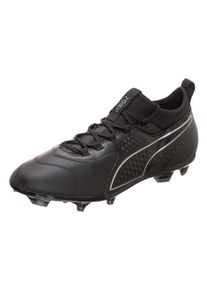 Puma, Herren Fußballschuh 'ONE 3 Leather FG', Schwarz