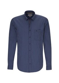 Camel Active, Herren Hemd, Nachtblau / Royalblau
