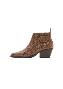 Mango, Damen Stiefeletten 'Roma1', Braun / Hellbraun / Dunkelbraun