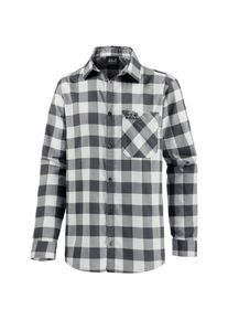 Jack Wolfskin, Herren Funktionshemd 'Red River', Basaltgrau / Weiß