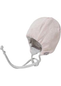 Sterntaler, M&auml;dchen Erstlingsm&uuml;tze, Grau / Rosa