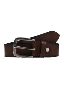 Vanzetti, Herren Ledergürtel 3.5cm, Dunkelbraun