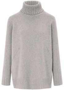 Peter Hahn, Damen Pullover, Hellgrau