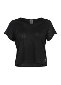 Odlo, Damen T-Shirt 'Alma Natural Baselayer Crew Neck', Schwarz