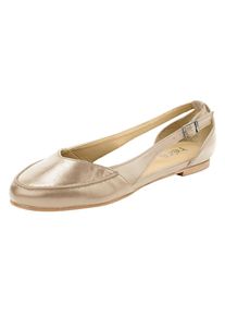 Heine, Damen Ballerina, Gold