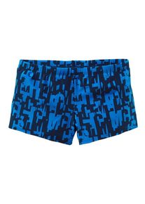 Chiemsee, Herren Boxerbadehose, Blau / Schwarz