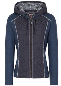 Spieth & Wensky SPIETH & WENSKY, Damen Strickjacke 'Hameln', Marine / Himmelblau