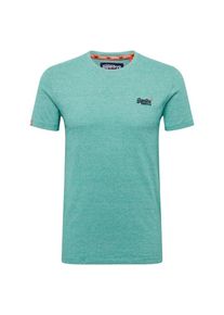 Superdry, Herren Shirt 'ORANGE LABEL VINTAGE EMBROIDERY', T&uuml;rkis