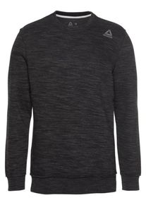Reebok, Herren Sweatshirt 'EL MARBLE GROUP CREW', Schwarzmeliert