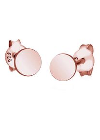 Elli, Damen Ohrringe 'Geo, Kreis', Rosa