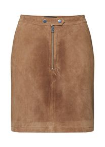 Véro Moda VERO MODA, Damen Rock 'VMGARBO SUEDE HW SHORT SKIRT', Braun