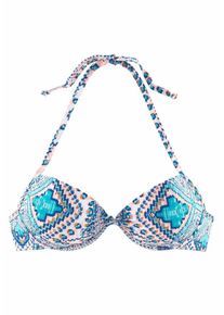 Sunseeker, Damen Push-up-Bikinitop, Türkis