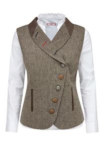 Joe Browns, Damen Tweed-Weste, Braun