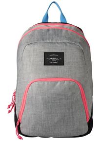 O`Neill O'NEILL, Damen Rucksack 30L 'Wedge', Himmelblau / Graumeliert / Cranberry