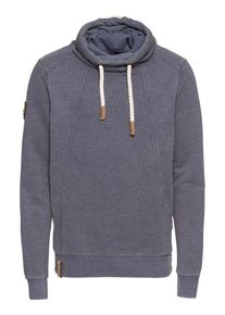 Naketano, Herren Sweatshirt 'Forced from Suffering', Graumeliert