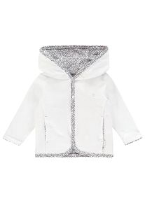 Noppies, M&auml;dchen Strickjacke 'Haye', Schwarz / Wei&szlig;