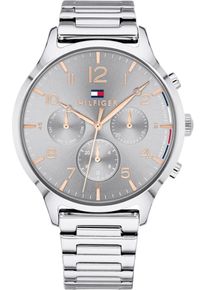 Tommy Hilfiger, Damen Multifunktionsuhr, Gold / Silber