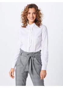 MOS MOSH, Damen Bluse 'Tilda Frill Shirt', Weiß