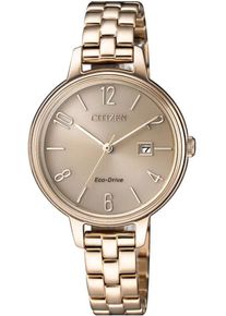 Citizen, Damen Solaruhr 'EW2443-80X', Rosegold