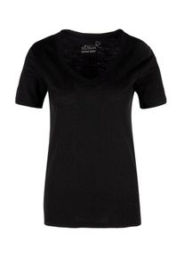 s.Oliver RED LABEL, Damen Shirt, Schwarz