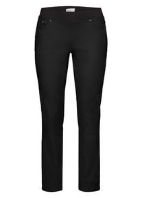sheego Casual, Damen Schlupfhose, Schwarz