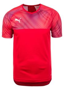 Puma, Herren Fu&szlig;balltrikot 'Cup', Neonlila / Cranberry