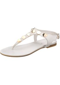 Inuovo, Damen Sandalen, Gold / Wei&szlig;