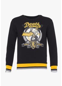 PLUS EIGHTEEN, Herren Sweater, Schwarz