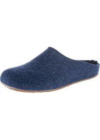 Haflinger, Damen Pantoffeln 'Everest Fundus', Blau