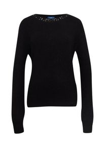 Tom Tailor, Damen Pullover, Schwarz / Wei&szlig;