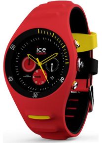 Ice Watch, Herren Uhr 'Chronograph Pierre Leclercq', Gelb / Rot / Schwarz