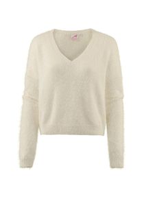 Maui Wowie, Damen V-Pullover, Offwhite